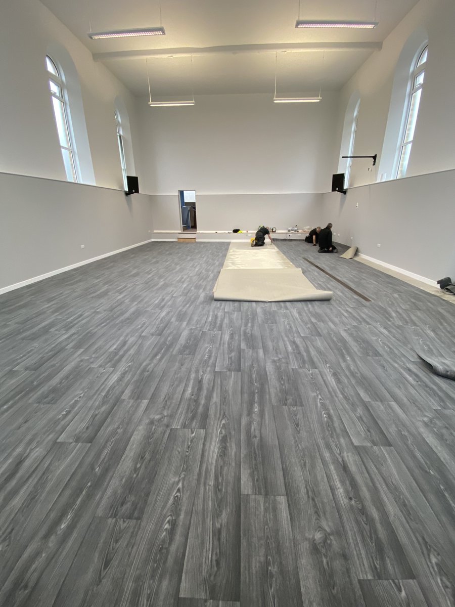 This <a href="/ForboFlooringUK/">Forbo Flooring UK</a> Flotex naturals installation creates a perfect modern look