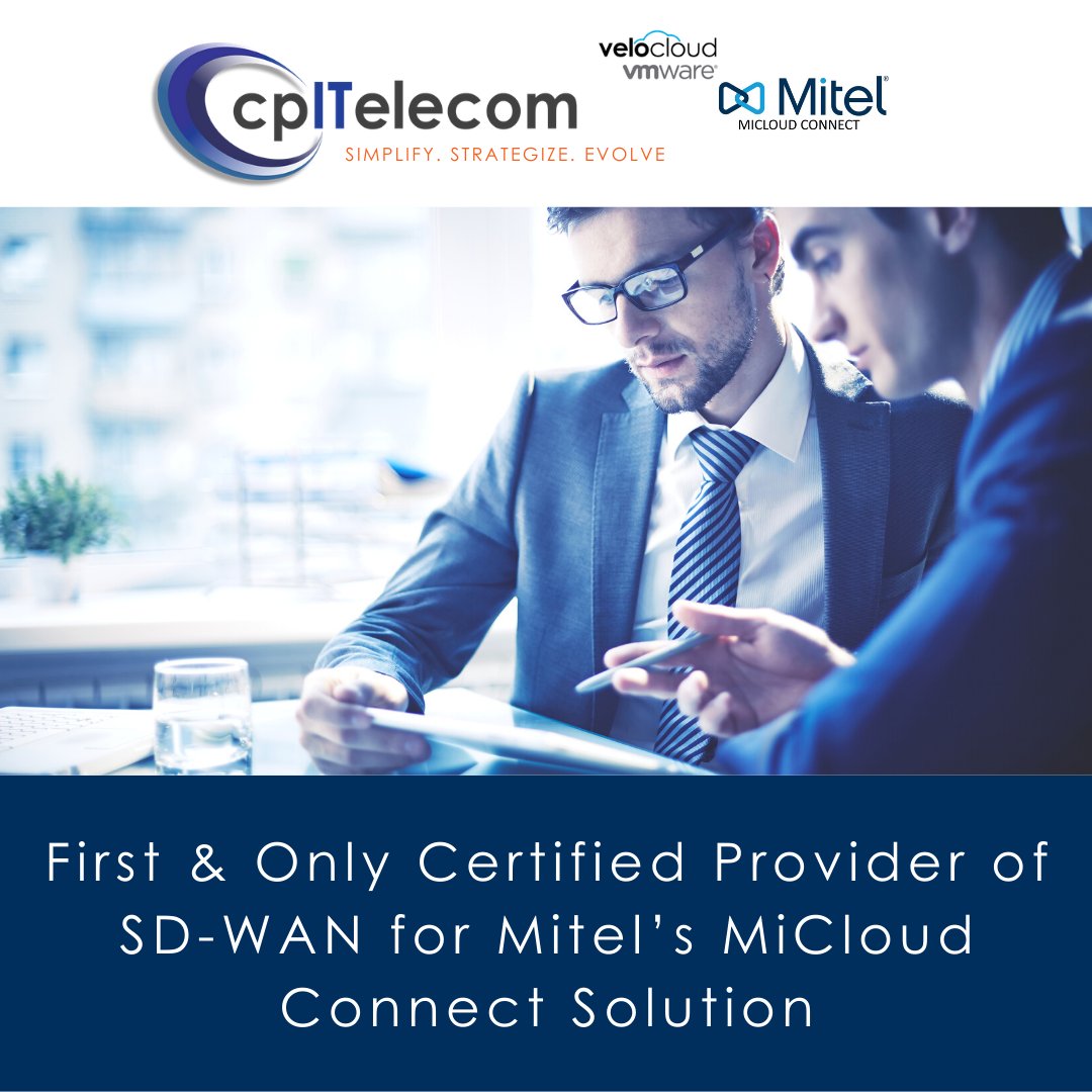 CPITELECOM's tweet image. cpITelecom&apos;s SD-WAN solution allows you to move away from MPLS and still have business quality voice using standard internet connections. Contact us, the first and only lab tested and approved SD-WAN provider for Mitel Connect: cpitelecom.net #SDWAN #Mitel #Cloud