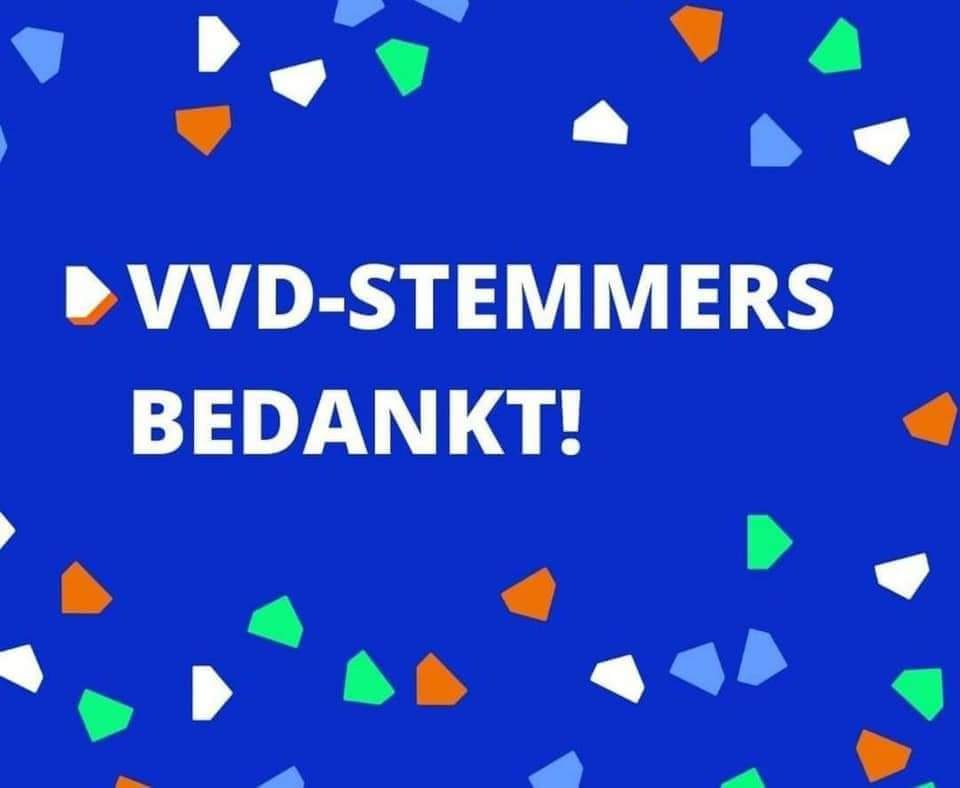 VVD Renkum bedankt al onze kiezers en vrijwilligers voor hun steun! Helpt u ons ook tijdens de gemeenteraadsverkiezingen in 2022? Stuur ons dan een DM of word lid. vvd.nl/word-lid
#verkiezingen2021 #verkiezingen2022