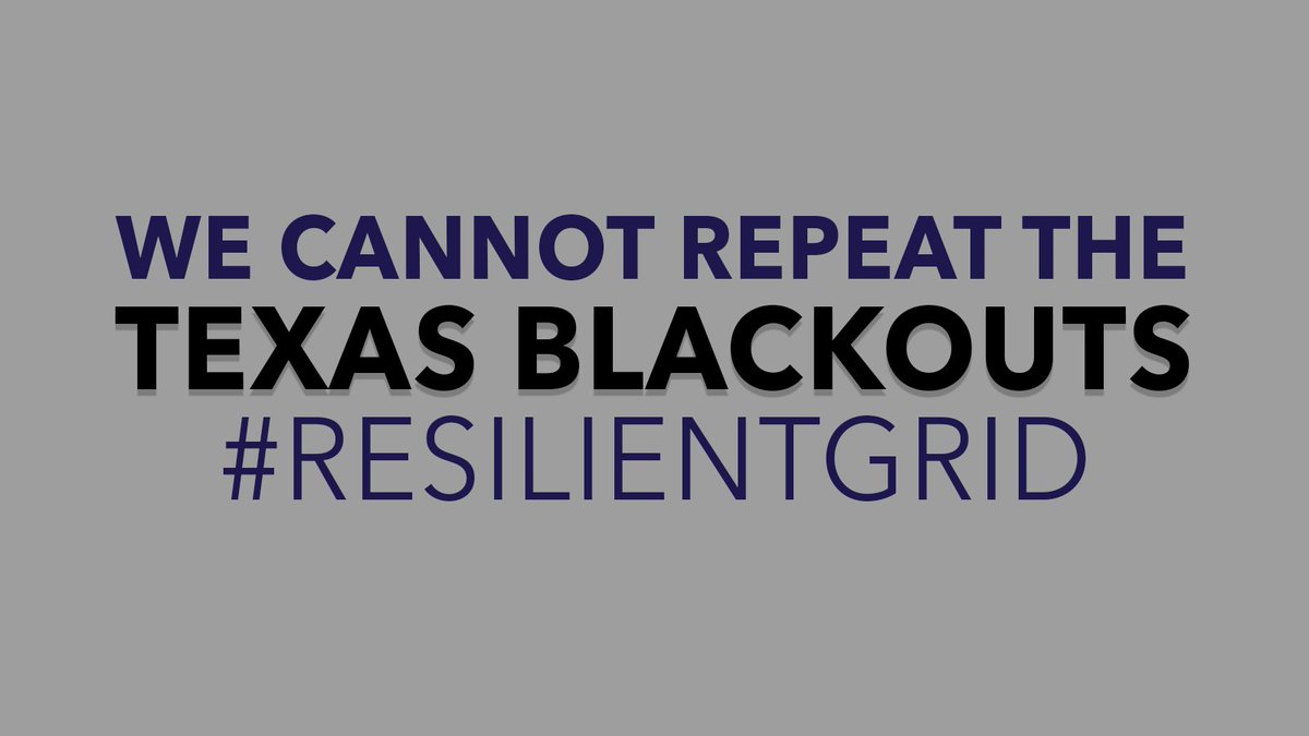 DonaldNorcross's tweet image. The fallout of the Texas blackouts are nothing short of a tragedy. We must do better by the American people &amp;amp; invest in a more secure &amp;amp; resilient grid.

Innovative #ScientificSolutions will prepare us for severe weather events &amp;amp; help ensure the events in TX do not happen again.