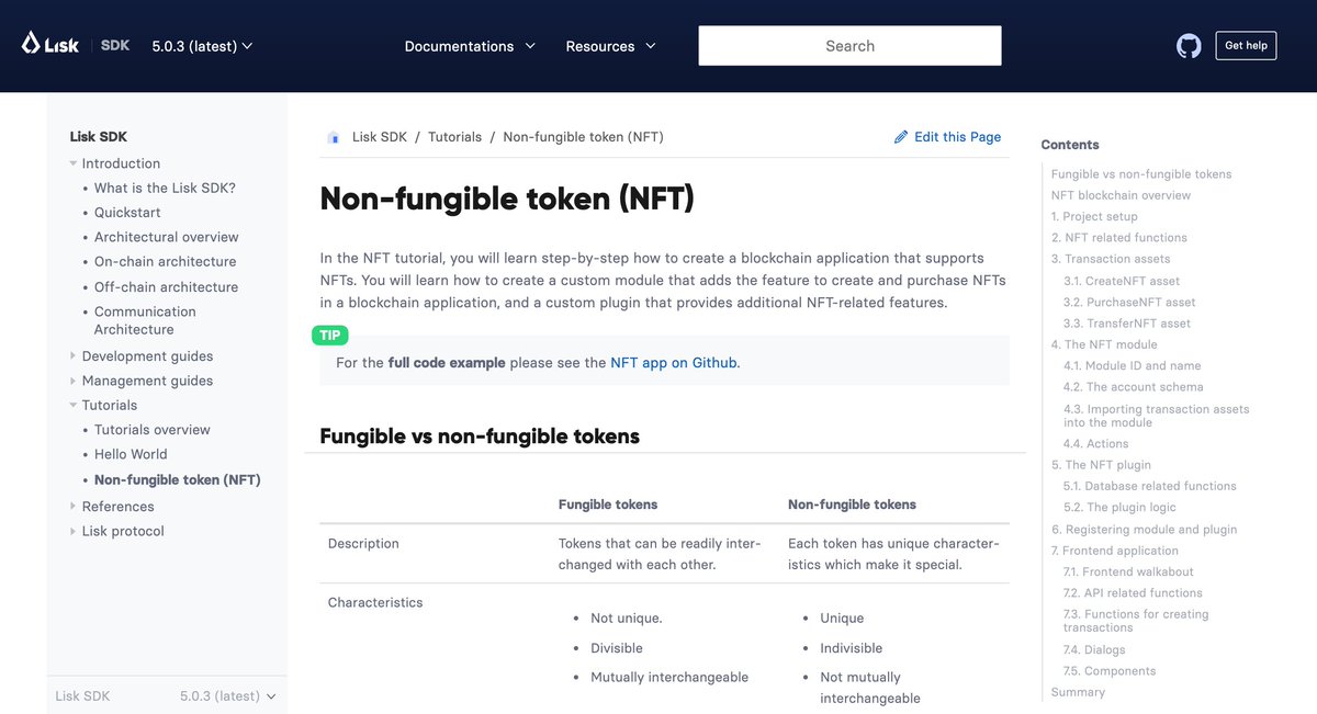 Lisk's tweet photo. Start building a Non-Fungible Token (NFT) blockchain application using #Lisk SDK.

We have published the NFT tutorial on the #Lisk Documentation. Learn step-by-step how to create a blockchain application that supports NFTs.

https://t.co/K2Xy7bcBAw https://t.co/75OyvBhe12