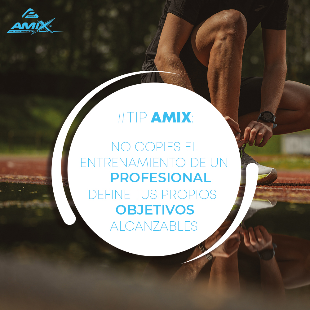AMIXPerformance's tweet image. #TipAmixRunners 
Es muy importante que seas consciente de tu estado físico y que conozcas tu cuerpo para marcarte unos objetivos asequibles y que poco a poco vayan en aumento. 💡