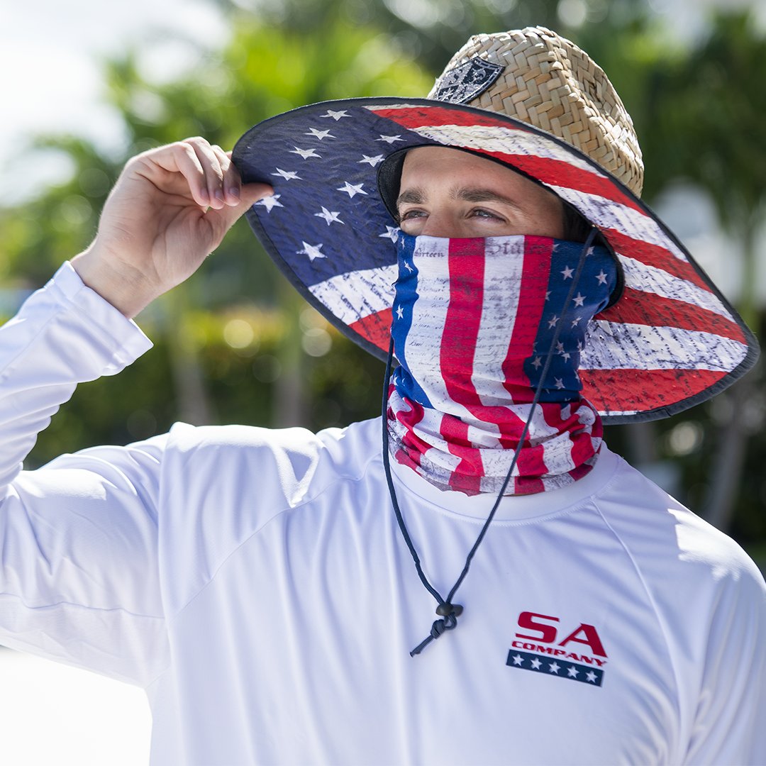 SA Company on X: Looking forward to the weekend 🇺🇸 😎 #sacompany  #sateam #sanation #outdoors #adventure #exploremore #travel #photography  #colors #spring #summer #strawhat #faceshield #usa #america   / X
