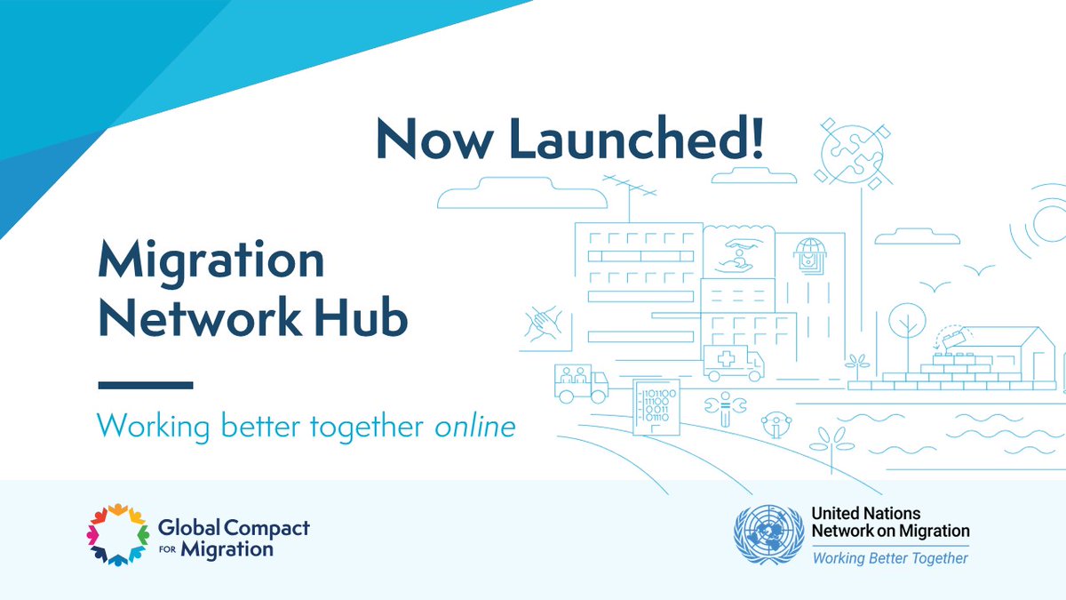 🎉Now launched ‼️  

Explore the #MigrationNetworkHub, where you can find key resources on #migration topics, engage in discussions, and connect with experts.  
 
Visit 👉 bit.ly/mignethub

Read more about the Hub➡️bit.ly/3lt8IGh
