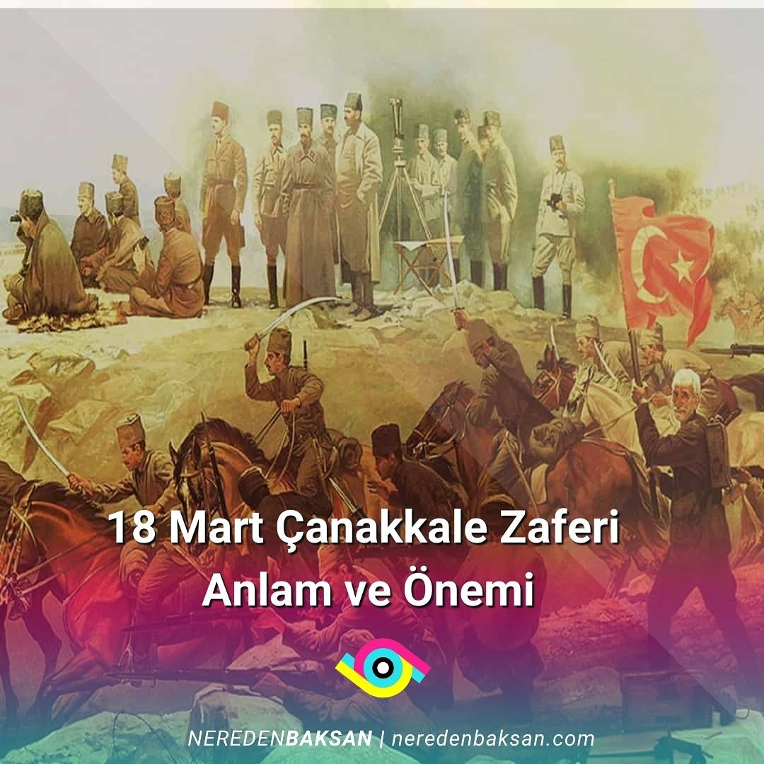 18 Mart Çanakkale Zaferi, Çanakkale Savaşı veya Çanakkale Muharebeleri adı altında gösterilen yoğun mücadelenin bir eseridir. 
neredenbaksan.com/18-mart-canakk…
#CanakkaleGecilmez #CanakkaleZaferi #18Mart #18martcanakkalezaferi #NeredenBaksan