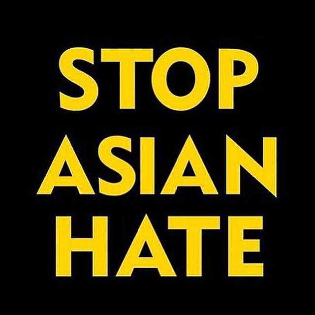 Erase Hate. United we stand with our Asian brothers & sisters. #erasehate