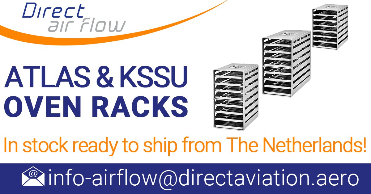 AirlineSupplier's tweet image. We have ATLAS &amp;amp; KSSU standard oven racks in stock just for you! airline-suppliers.com/supplier-press… #DirectAirFlow #ATLAS #KSSU #OvenRacks