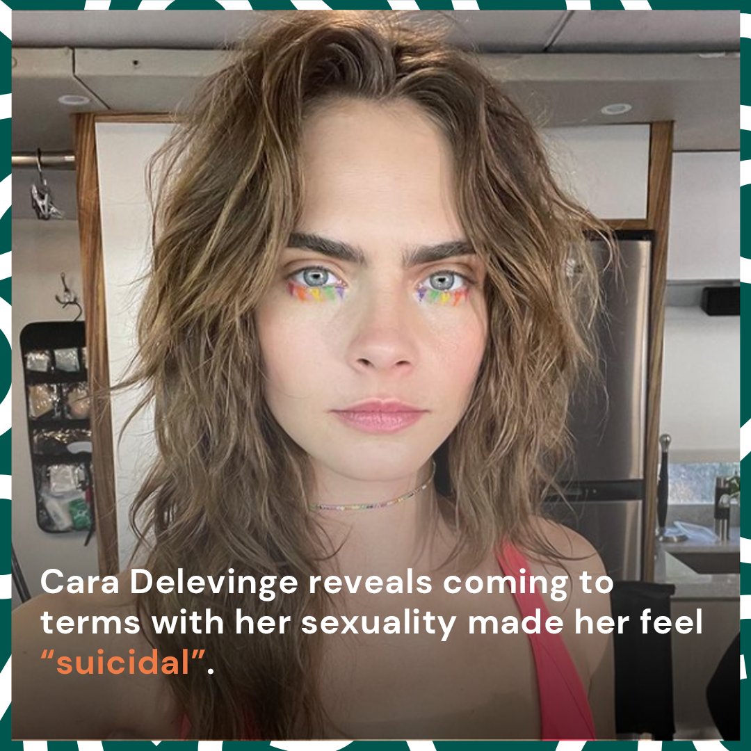 Cara Delevinge has opened up about the struggles she faced before coming out. The model and actor said she connected her depression and “the suicidal moments of my life” to her sexuality struggles “because I was so ashamed”.