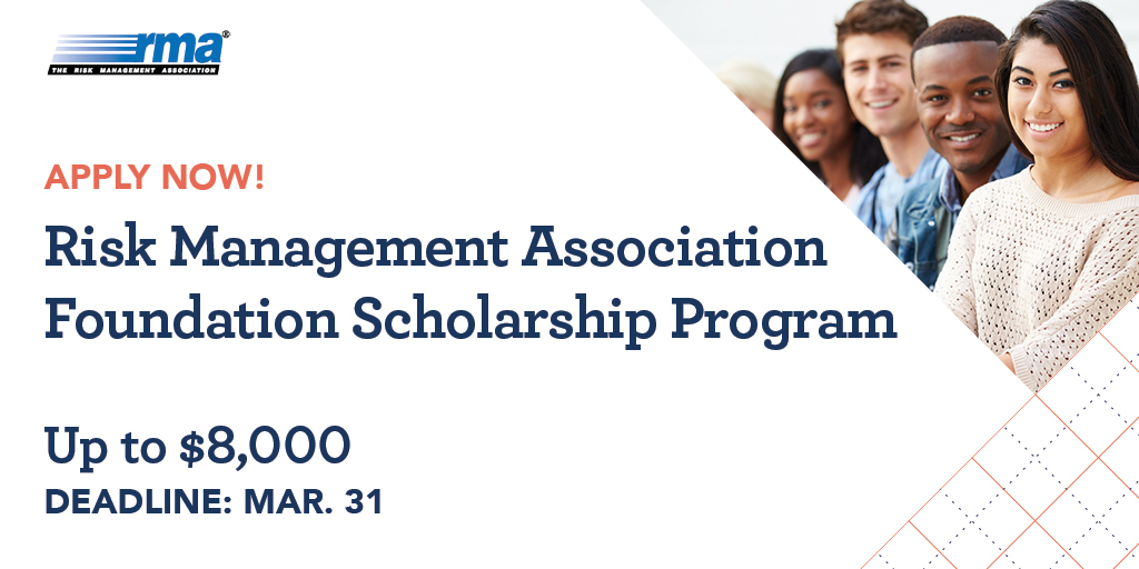 Don't miss out! If you're a college undergrad interested in a career in #banking, there are just two weeks left to apply for a renewable #scholarship of up to $8,000 from the 
@RMAHQ
 Foundation. Apply by 3/31 at hubs.ly/H0JrTZl0!

#fasfa #banking #bankingcareer #college