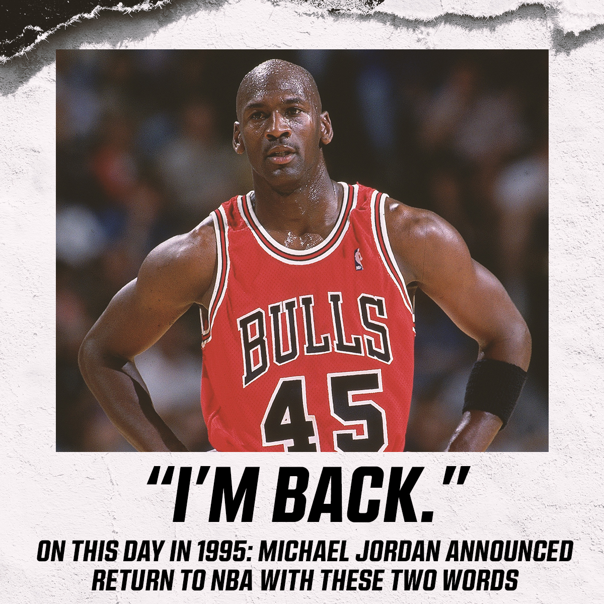 Michael Jordan: I'm Back. Photo Gallery