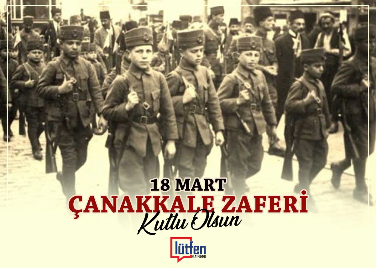 Bir milletin tarihin akışını değiştirdiği, 15’lilerin okul yerine cepheye koşup şehit olduğu,  #18martcanakkalezaferi'nin 106. yılında tüm şehit ve gazilerimizi rahmet ve minnetle anıyoruz.