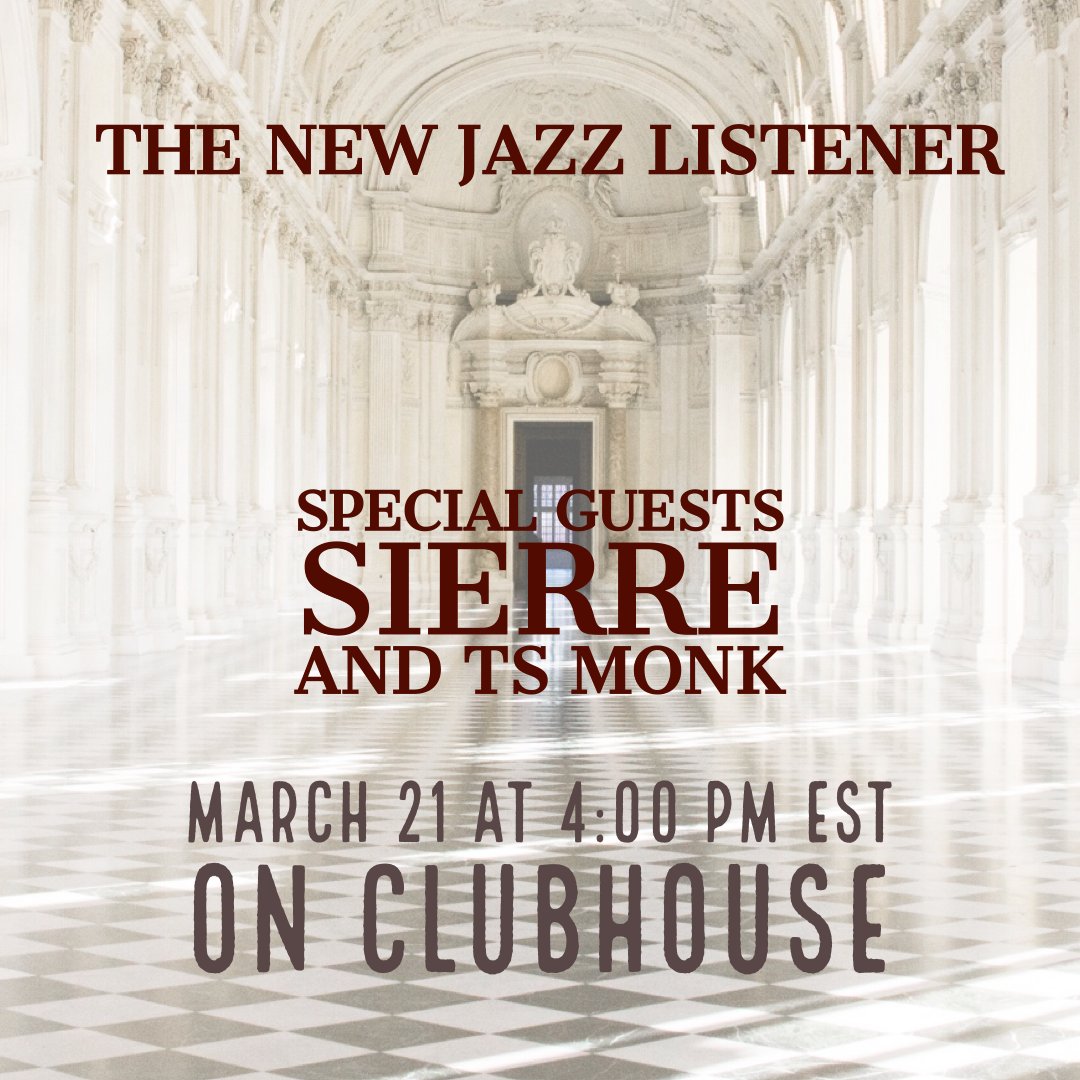Curious about jazz? Or want to hear an obscure recording you haven’t heard before? We’ll introduce you to recordings and the iconic cool cats we think you will love. Wear headphones. 🎷🎤🎶😎🎧
#newjazzlistener #jazzmusic #jazzintro #jazz101 #monk #sierremonk #tsmonk #Clubhouse