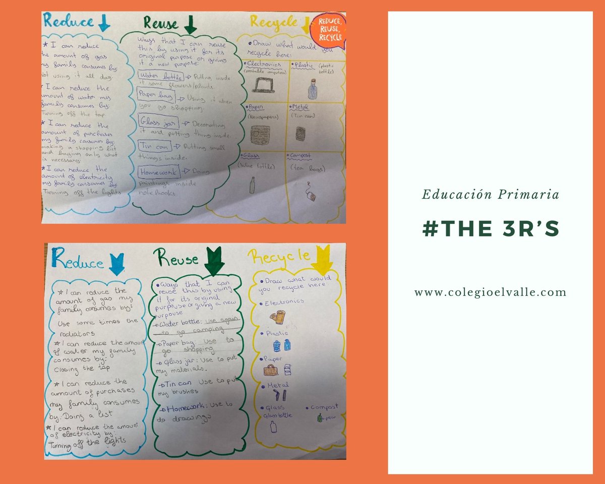 ColegiosElValle's tweet photo. #The 3R’s
#ColegiosElValle #EducaciónPrimaria #5EPF #SCH https://t.co/EDrEIjd66L