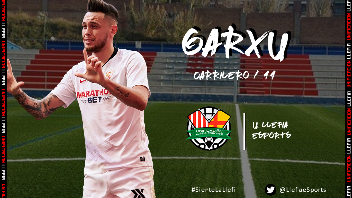 🎮PRESENTACIÓN #CAPITANES

Tras una temporada de parón, se une al equipo un carrilero muy completo con gran desborde y regate. Él es <a href="/garxu_ocampos/">𝕲𝖆𝖗𝖝𝖚 🐺</a> 

Su gran experiencia en clubes como @HCFeSPORTS y @GranadaCFeS nos dará un plus al equipo.

¡BIENVENIDO!🥳
#SienteLaLlefi🔴⚪️