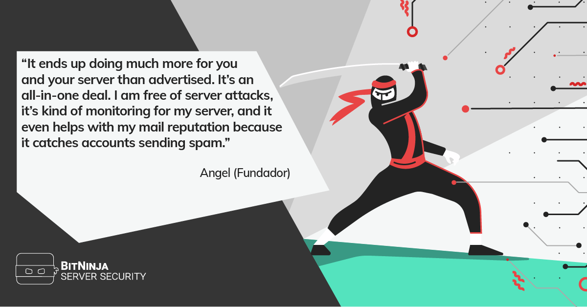 bitninjaio's tweet image. Thanks Angel! 🙏

Leave a comment about your BitNinja experience! 👇

#serverprotection #cybersecurity #sharedhosting #webhosting #swh #bitninja