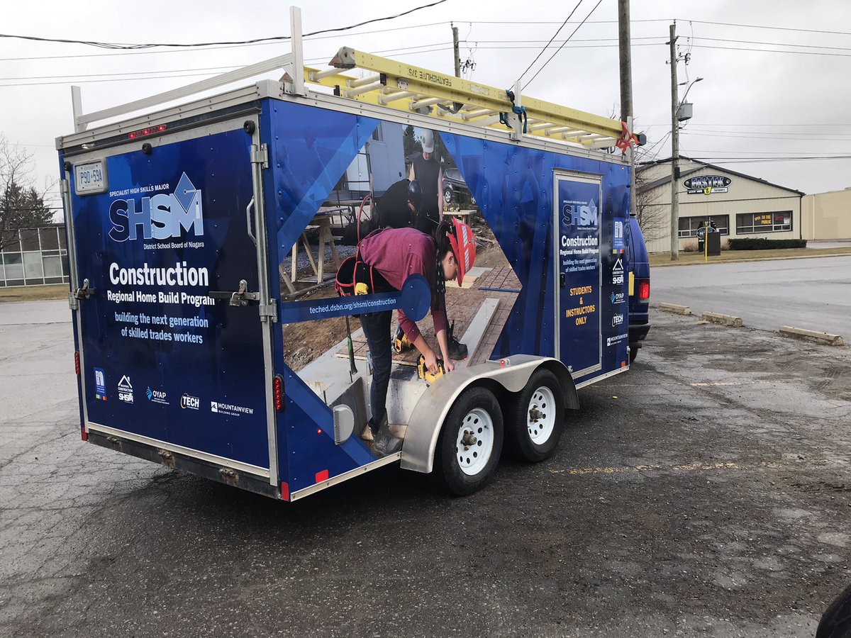 DSBNconstructionSHSM (@dsbnhomebld) on Twitter photo Wrapped and ready!
Check out the new graphics for our tool trailer.
If you spot this in the Niagara Region, stop by and say hello to our hard working <a href="/dsbn/">District School Board of Niagara</a> students! <a href="/MountainviewHms/">Mountainview Building Group</a> <a href="/DsbnOyap/">DSBN OYAP</a> <a href="/DSBNTech/">DSBN Tech</a> Wrapped and ready!
Check out the new graphics for our tool trailer.
If you spot this in the Niagara Region, stop by and say hello to our hard working <a href="/dsbn/">District School Board of Niagara</a> students! <a href="/MountainviewHms/">Mountainview Building Group</a> <a href="/DsbnOyap/">DSBN OYAP</a> <a href="/DSBNTech/">DSBN Tech</a>