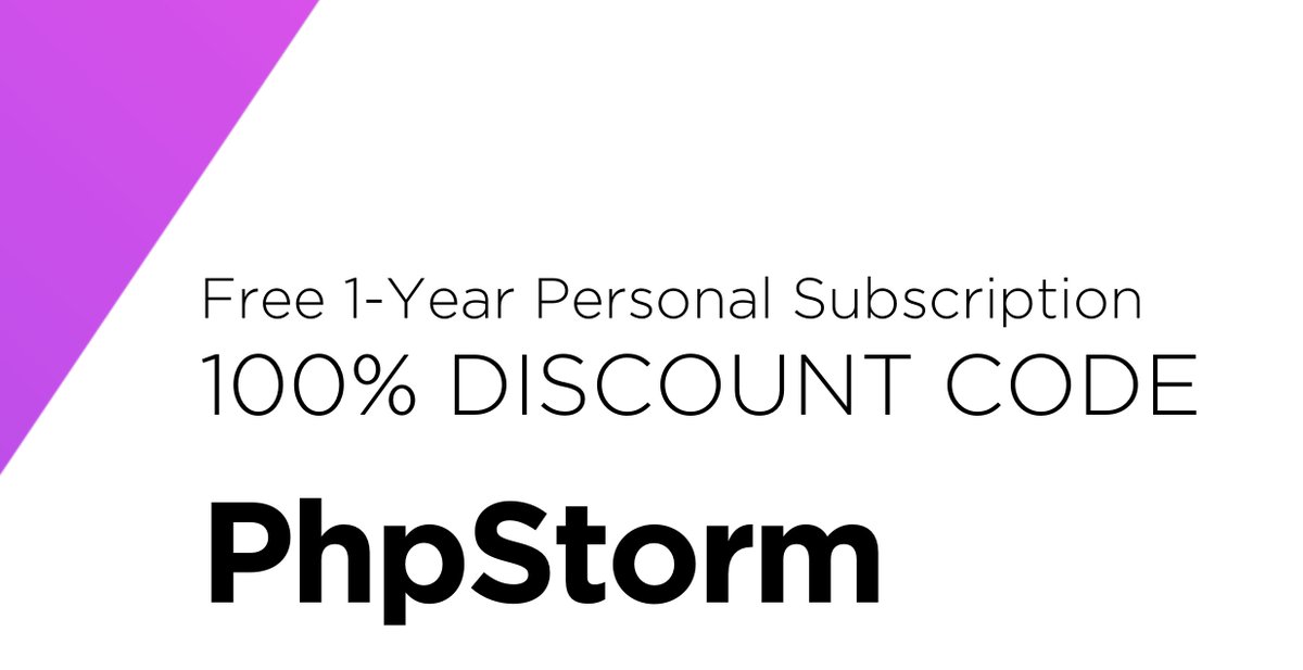 christophrumpel's tweet image. Rumors are true: 😮

I'm giving away 3x 100% discount codes for using PhpStorm ONE YEAR FOR FREE! 🆓

To take part in the raffle retweet the mentioned release tweet of mine below: 👇

Winners will be chosen next week. Good luck.