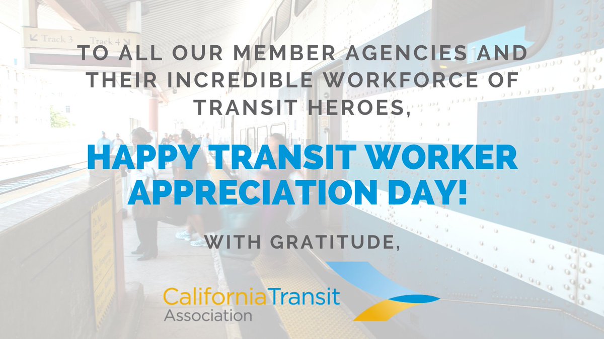 Happy Transit Worker Appreciation Day! Last year, we shared this video honoring the Transit Professionals of the Year. Today (and every day), its message still stands! youtube.com/watch?v=i4ssYw… #ThankTransit #TransitWorkerAppreciationDay