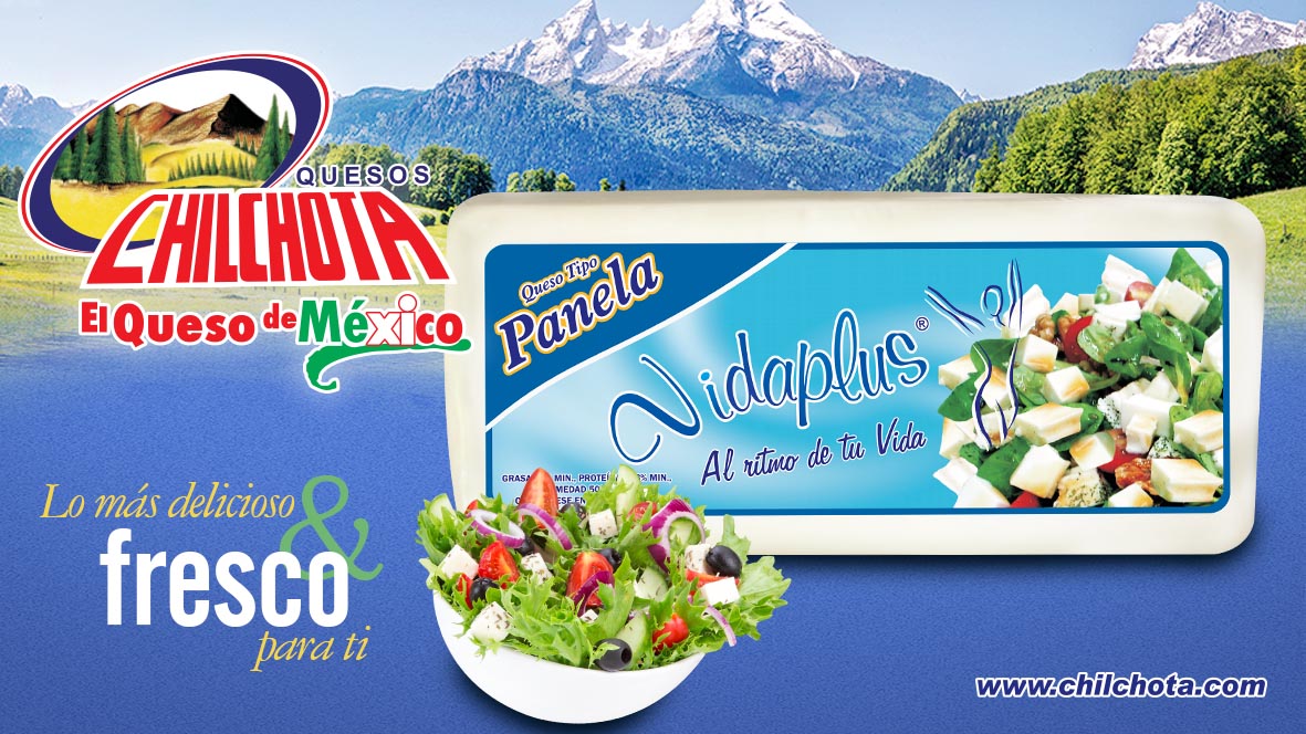 ChilchotaMx's tweet photo. Cuida tu alimentación con nuestro delicioso Queso Panela Vidaplus! Es perfecto para agregar a tus ensaladas!
#chilchota #quesoschilchota #quesopanela #vidaplus #frescoydelicioso #calidad #alimentatesanamente #fit #healthy #bajoengrasas https://t.co/wbuiL6AUK0
