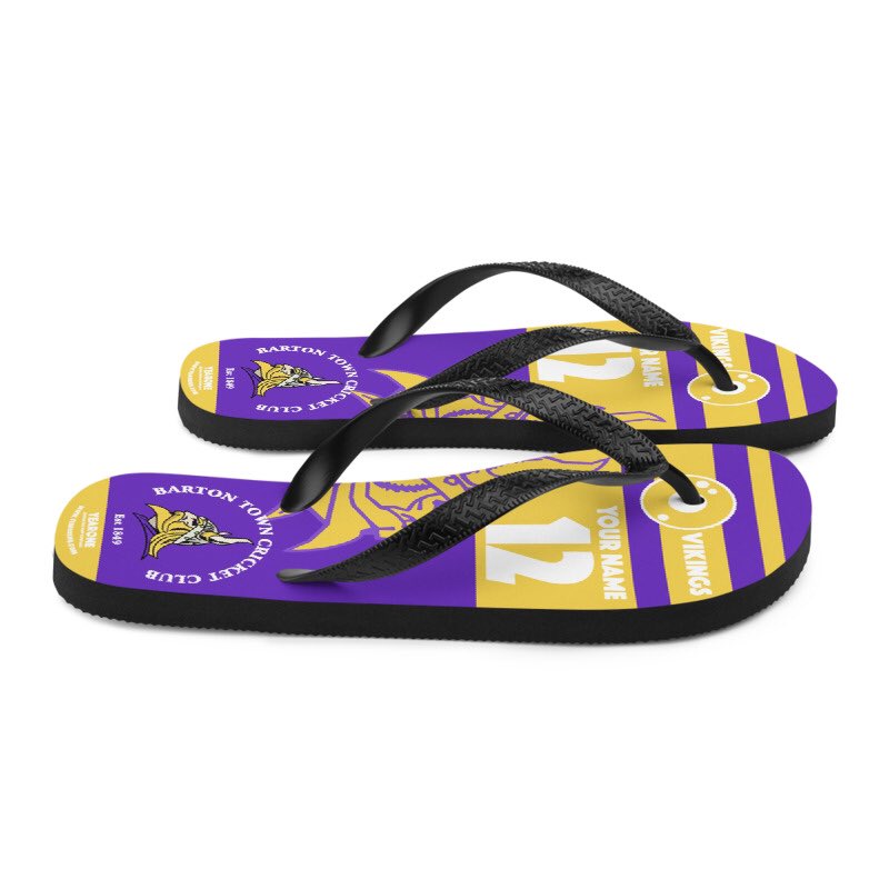 YearoneHQ's tweet photo. Fresh look for the 2021 cricket ๐ season for @BartonTownCC #vikings What do you think?
Discounts available on team orders.
#cricketlovers #cricket #lincolnshirecricket #lincs #customflipflops #teamwear #cricketkit #lincolnshirecountycricket #countycricket #thursday #RT https://t.co/BpCQe2eMen