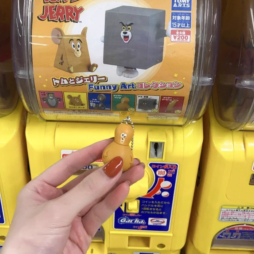 そんなことある？！トムとジェリーのガチャガチャで同じ種類が4回も出たw
