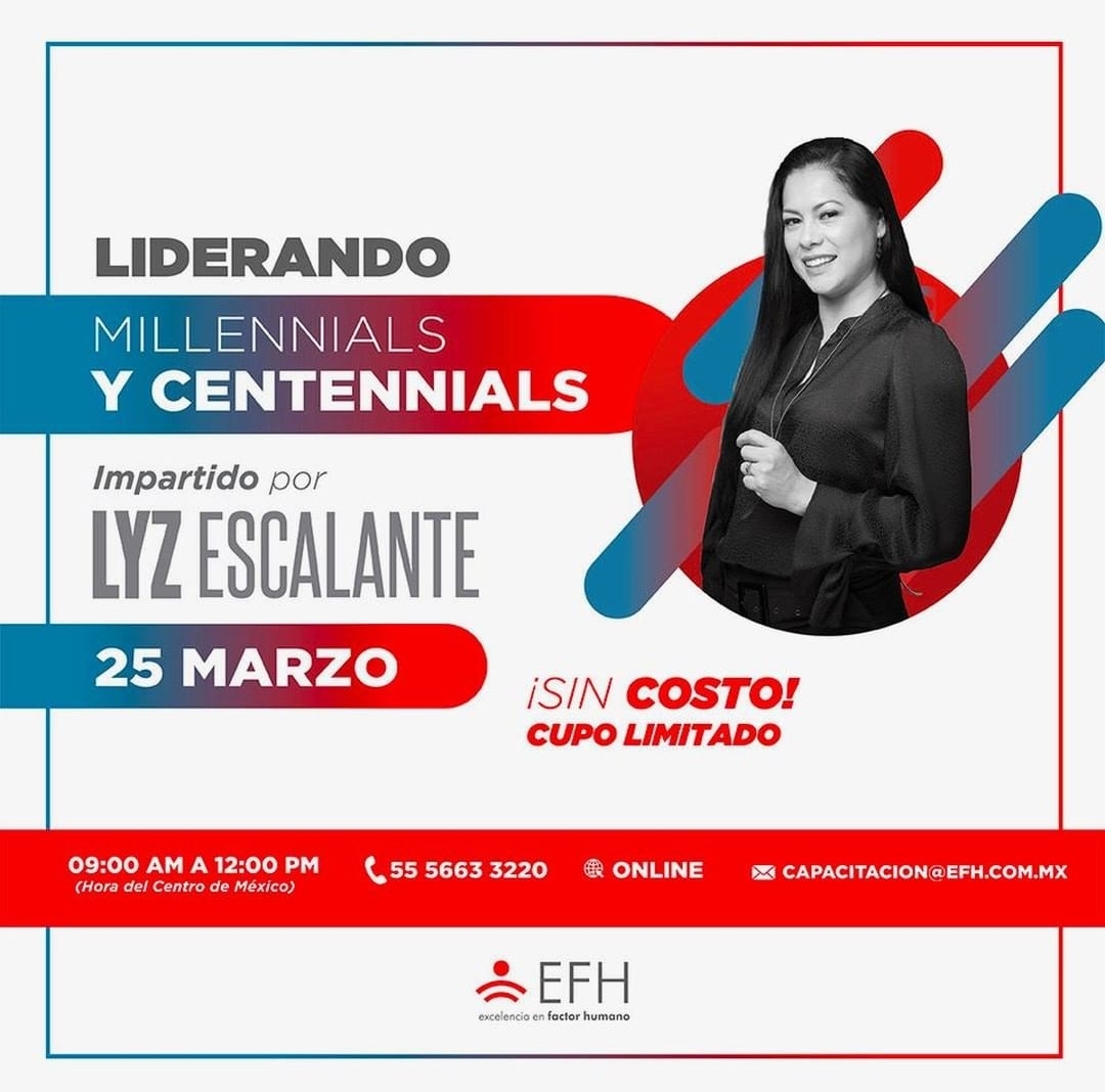 Le invitamos a participar del siguiente Taller gratuito en línea.Tema: Liderando Millennials y Centennials.
Fecha: 25 marzo 2021 ¡Cupo limitado!
Recuerde colocar el código RD PARAGUAY al registrarte en el formulario us02web.zoom.us/.../561.../WN_…