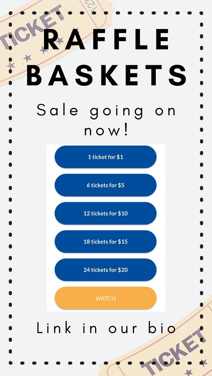 zippython's tweet image. Our raffle basket sale is LIVE NOW! Click the link in our bio to buy your tickets!