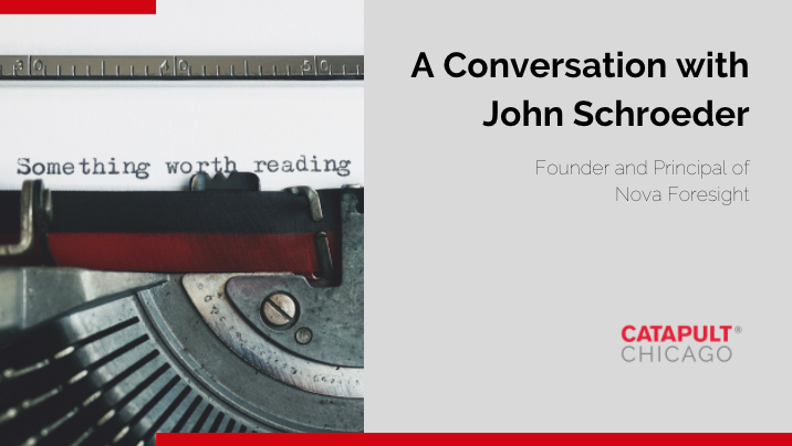 John Schroeder shares some insightful experiences and advice in Catapult's latest mentor interview! Read his perspectives on structural changes and noteworthy innovations that have stemmed from the COVID-19 pandemic: bit.ly/30U5HWg