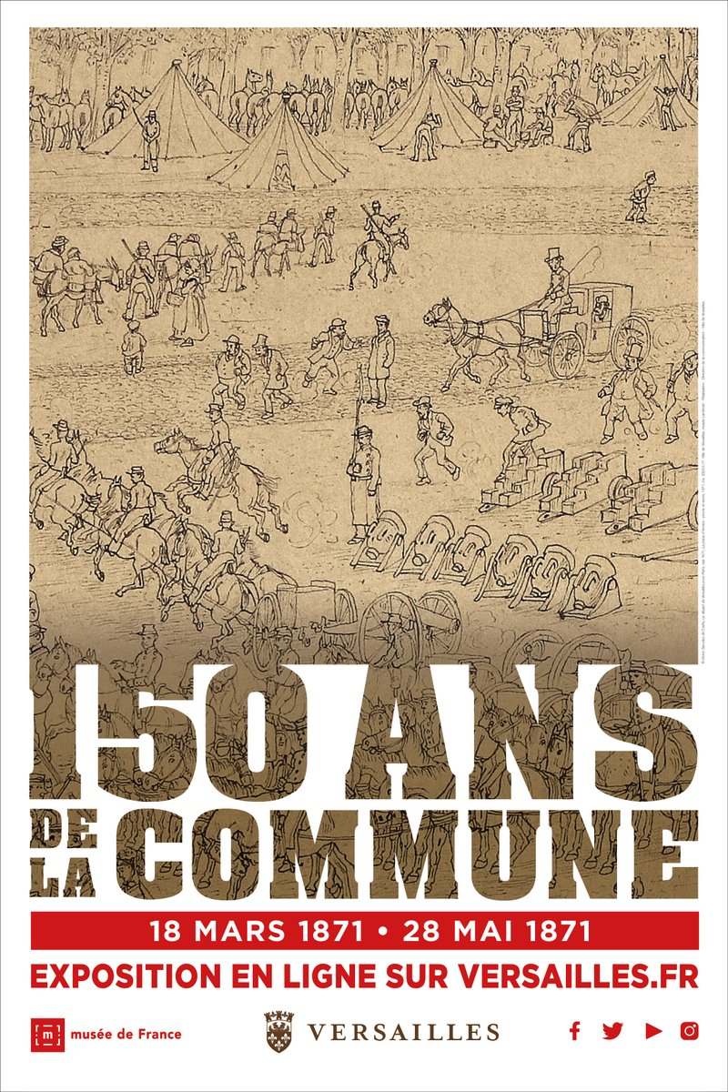 Versailles's tweet photo. 🖼 #Exposition : à l’occasion du 150e anniversaire de la Commune de @Paris, le Musée #Lambinet, avec la participation de la bibliothèques centrale, propose de replonger au cœur de l’évènement à travers ses collections. #Versailles #Culture ⤵︎
https://t.co/JQzTbDyd6v https://t.co/wt9syxFKbs