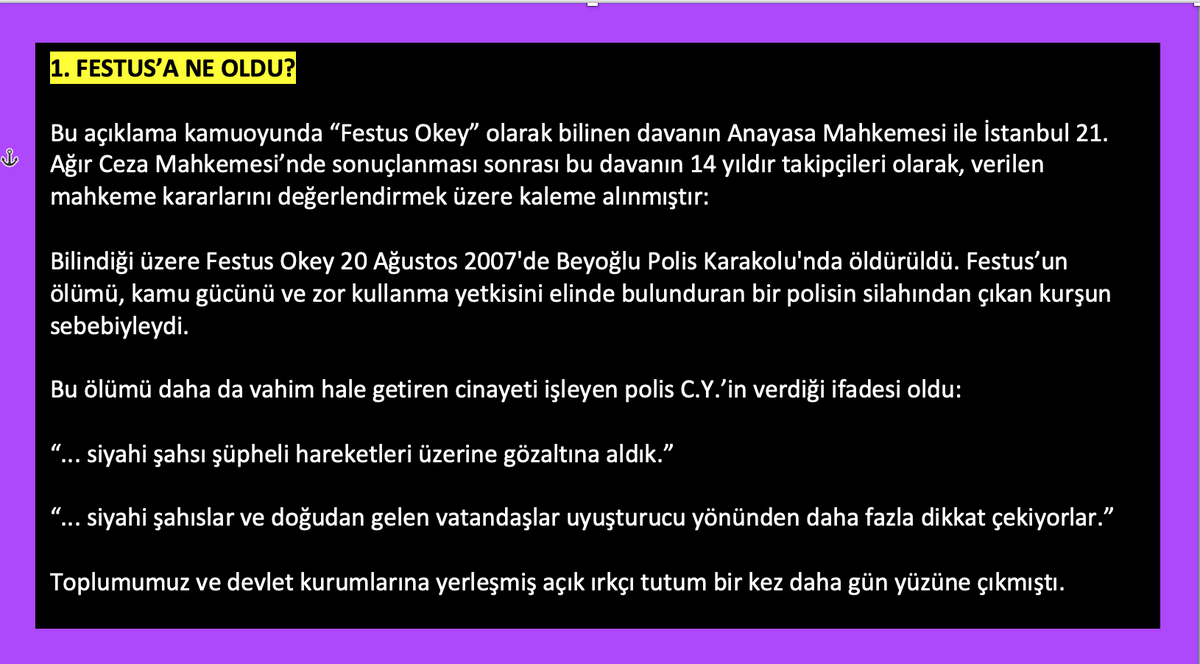 biraradayasamak's tweet photo. Festus Okey ve Tüm Göçmenler için Adalet!
#FestusİçinAdalet  #JusticeForFestus #PolisŞiddetineHayır
 #BlackLivesMatter https://t.co/zdu0rXCE4e
