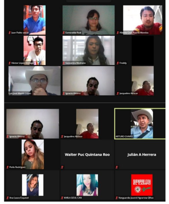 Motivante reunion de trabajo con los lideres municipales de la <a href="/VJA_QRoo/">Vanguardia Quintana Roo</a> donde nos acompaño nuestro Lider Nacional <a href="/fer_art/">Arturo Chavez</a> y nuestro Lider de la Liga Estatal <a href="/WalterPuc/">Walter Puc</a>, seguimos #FuertesYUnidos #SomosVanguardia 🤠👊
<a href="/CandyAyuso/">Candy Ayuso</a> <a href="/hernandezderas/">Ismael Hernández</a> <a href="/Josealberto2/">Jose Alberto Alonso Ovando</a> <a href="/csobrinoargaez/">Carlos Sobrino</a>