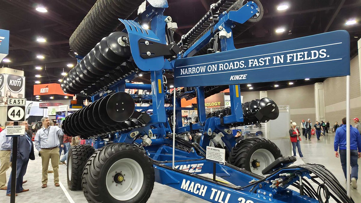 FlamanBirk's tweet photo. Flaman will be introducing the @Kinze Mach Till high speed discs for spring 2021. New units on their way now. Talk to me how this machine can be a key component to your spring/fall tillage needs https://t.co/uthBOtvQQq #Kinze #FlamanAg https://t.co/YLPkT8tB3T