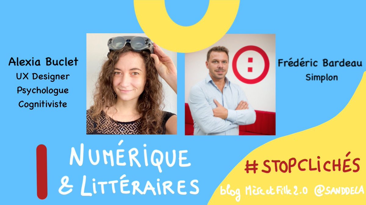 Bruno Lamouroux (@dassoniou) on Twitter photo (#numerique) Comment les littéraires 📚 s'épanouissent dans les métiers du numérique ? #StopCliches
Echanges avec <a href="/fbardeau/">⚡ Frédéric Bardeau 🚀 🔥</a> et @AlexiaBuclet...
🔗 buff.ly/3rXEFJu
Merci <a href="/SANDDELA/">Sandrine Delage #WoGiTech #Vivatech</a> et <a href="/DlgNoemie/">Noemie Delage 🎨</a> ! (#numerique) Comment les littéraires 📚 s'épanouissent dans les métiers du numérique ? #StopCliches
Echanges avec <a href="/fbardeau/">⚡ Frédéric Bardeau 🚀 🔥</a> et @AlexiaBuclet...
🔗 buff.ly/3rXEFJu
Merci <a href="/SANDDELA/">Sandrine Delage #WoGiTech #Vivatech</a> et <a href="/DlgNoemie/">Noemie Delage 🎨</a> !