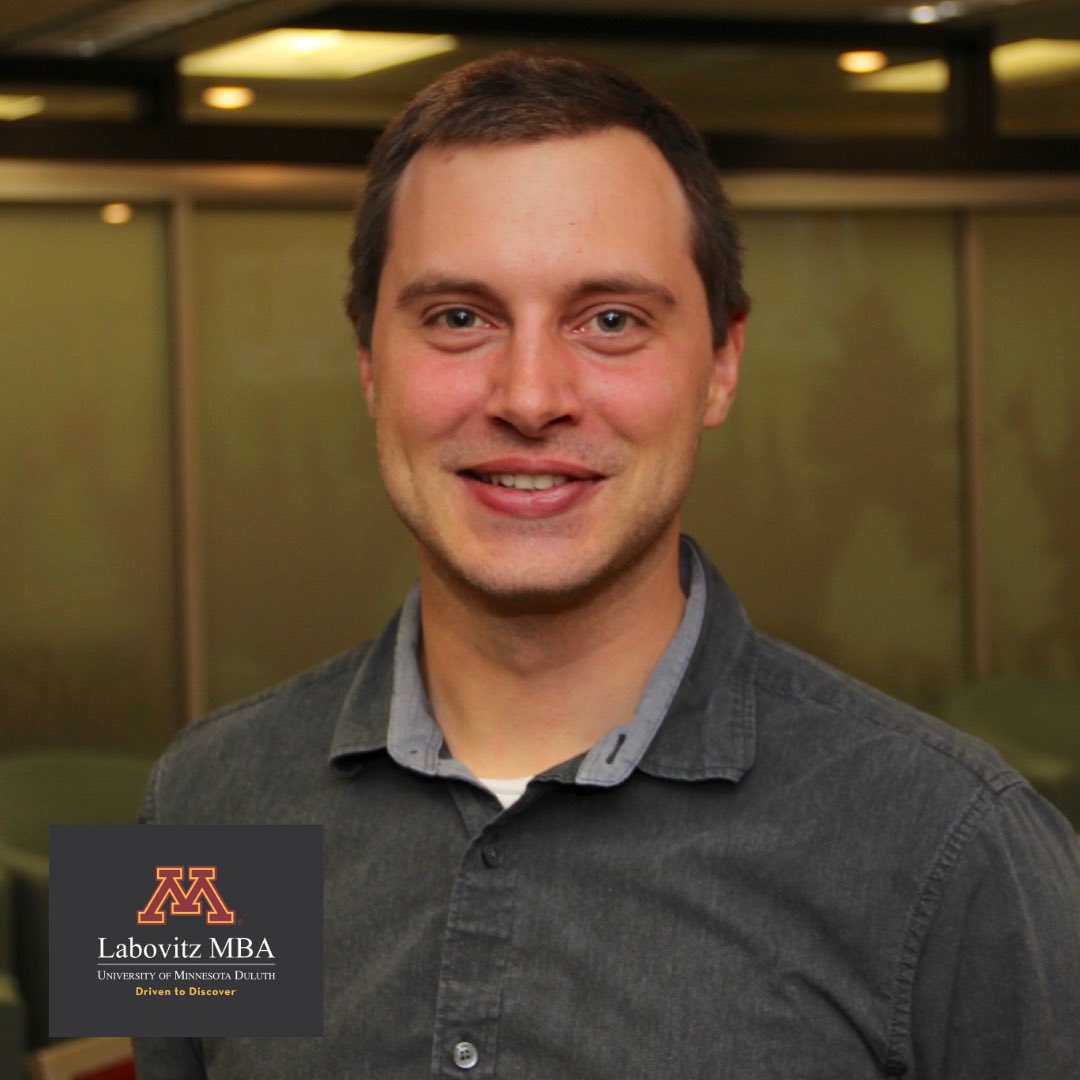 LabovitzMBA's tweet image. Meet David Norman, one of our Labovitz MBA students in Rochester!

He holds a BS in math, works as an analyst, and cites the value of the Labovitz MBA and high quality discussions with students from a wide range of industries as his favorite parts of the program. 

#MBA #AACSB