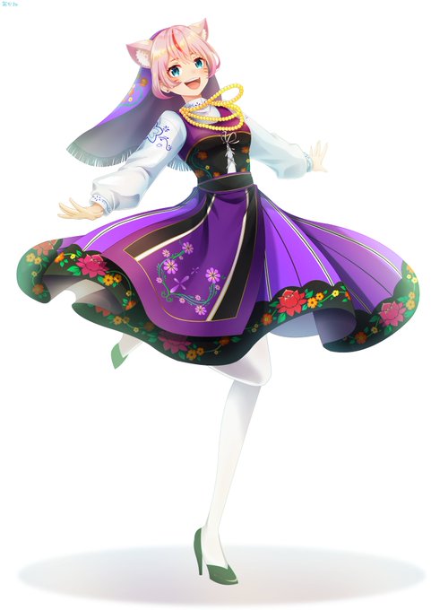 民族衣装のtwitterイラスト検索結果