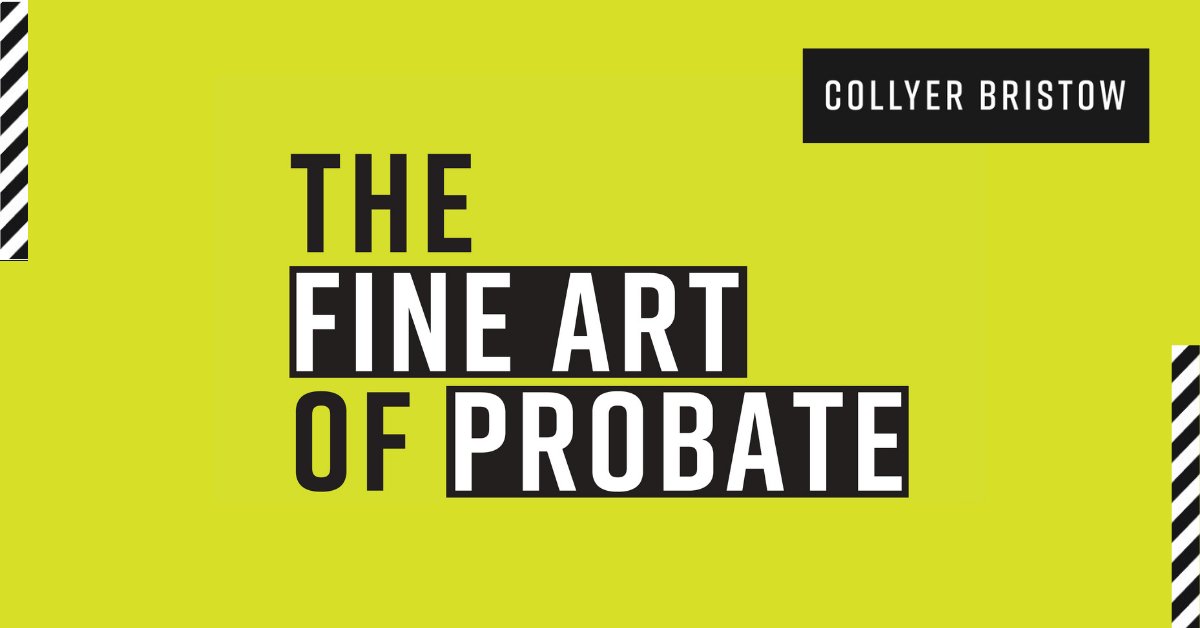 In the latest episode of 'The #FineArt of #Probate', Partner James Cook is joined by Harvey Cammell, Deputy Chairman of <a href="/bonhams1793/">Bonhams</a> UK and Global Director of #Valuations, #Trusts &amp; #Estates to discuss #probatevaluations in the #artmarket. collyerbristow.com/podcasts/the-f…