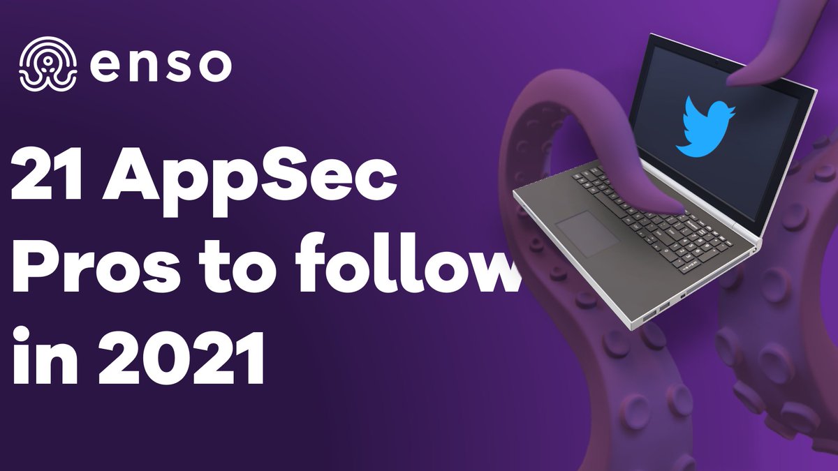 In collaboration with <a href="/securityblvd/">Security Boulevard</a> we have assembled a list of top 21 influences to follow in 2021-- hackers, analysts, bug bounty hunters and cyber sleuths -- who provide the great practical tips, techniques and tools.

enso.security/post/21-appsec

#BugBountyTips #BugBounty #AppSec