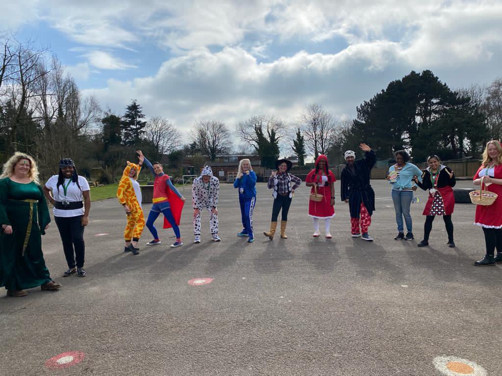 Our amazing <a href="/cobsashbourne/">COBS - Ashbourne</a> Team ready for our belated #WorldBookDay celebrations! <a href="/CobsPrimary/">COBS Primary</a>