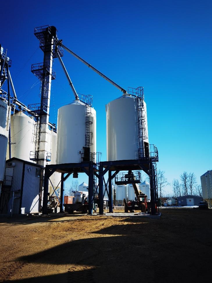 HiTechInstall's tweet photo. Exciting expansion @centralabcoop complete.   Second scale system, liquid impreg, automation, and a preventive maintenance inspection!   This energetic young crew is gonna rock it this spring. #westcdnag #fertilizer https://t.co/mAtIi6DK4p