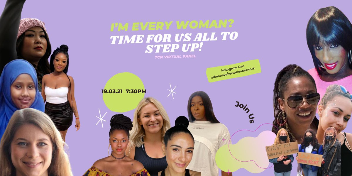 We are back! This is our second virtual event of the year and we are super excited to be having the important ConveHERsation! Join us on insta live @ 1930 tomorrow  #virtualpanel #ChooseToChallenge #womenpower 

eventbrite.co.uk/e/im-every-wom…