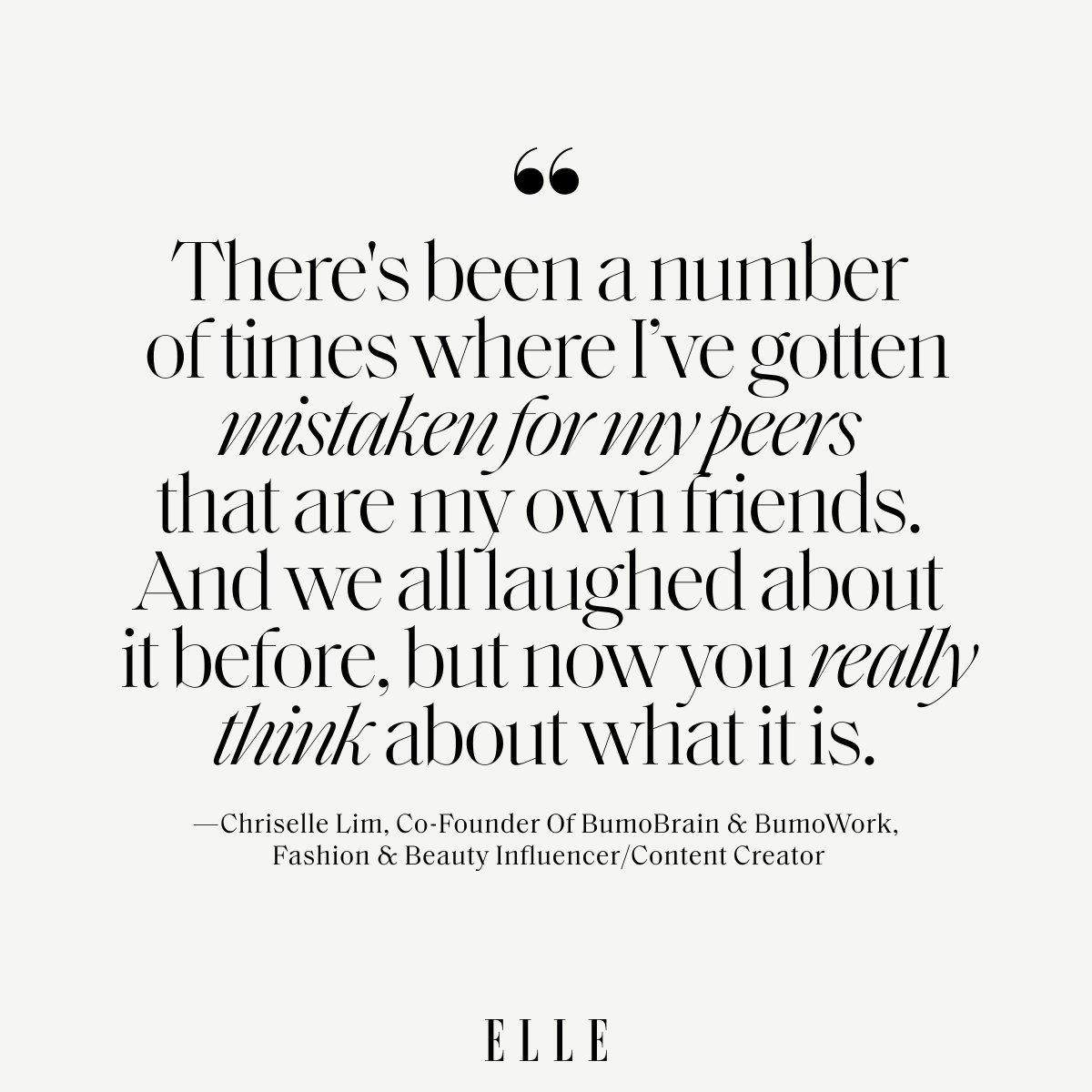 Chriselle Lim, Co-Founder Of #BumoBrain & #BumoWork, Fashion & Beauty Influencer/Content Creator, @CHRISELLEtweets