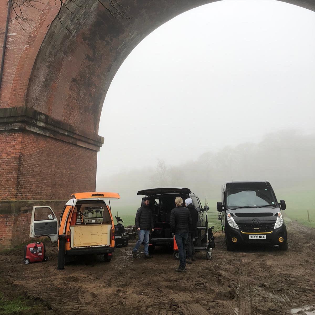 Busy few days with all the vans out on Locations 🎬☕️