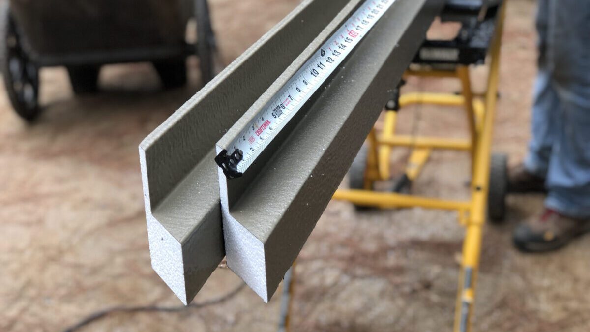 Another reason ThermalBuck is easier to build with than a wood buck? It's "L" shaped, so that it fits right into the rough opening - at the right depth, every time.