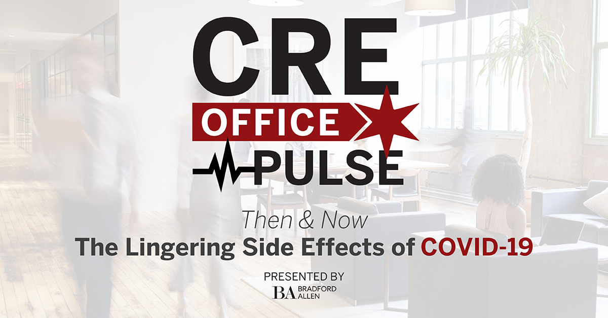 To mark the one-year anniversary since the Covid-19 lockdown, BA’s Director of Research sat down with four of our senior brokers to talk about the lingering effects on the office markets from the landlord and tenant rep perspectives.

Read the full story: bradfordallen.com/cre-office-pul…