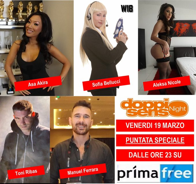 Domani, VENERDI' 19 Marzo, PUNTATA SPECIALE di Doppio Senso Night su https://t.co/uZym238kbC! Io presenterò