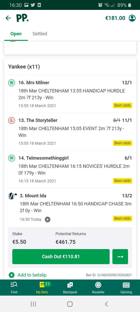 GregKenneally's tweet photo. @AndyRobsonTips Go on Rachael🔥🔥🔥....let it ride?? https://t.co/3fwHYuPSWx