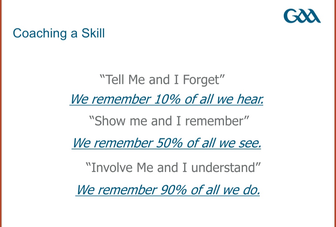 EdenderryGAA's tweet image. Delighted to have GPO @DalyMairead deliver the foundation coaching course to over 50 TY students in @OaklandsCC today. Great interaction from all the students. Looking forward to seeing a few new coaches when we return 🙌