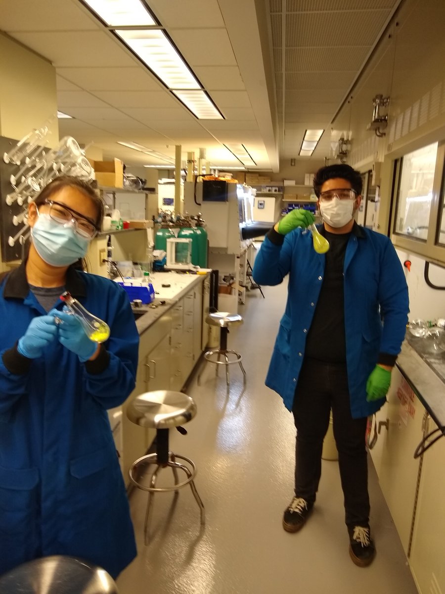 Organometallic synthesis bootcamp day 2: a 1972 classic and the product of  a long day of freeze-pump-thaws, cannulations, cannula filtrations.  Next up, putting it to good use.