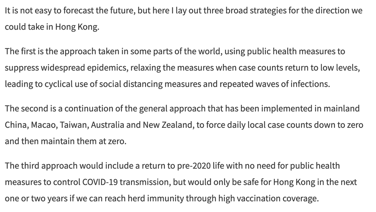 adamjkucharski's tweet image. Worth reading this thoughtful piece by @bencowling88 on possible pandemic futures for Hong Kong (including points that are relevant to many other places too): hkcnews.com/article/39405/…