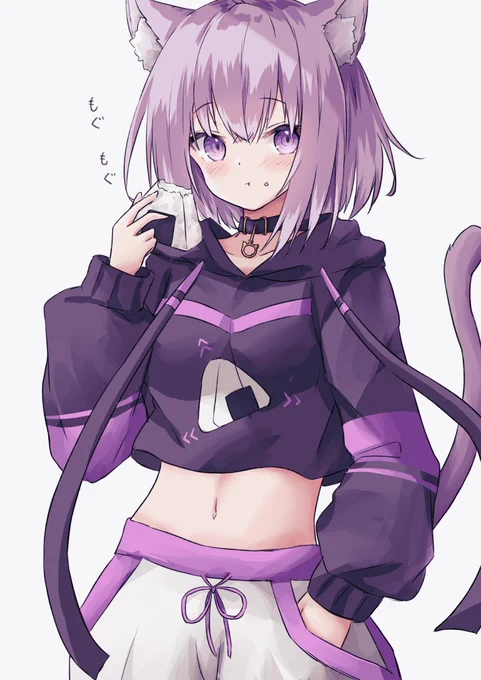 もぐもぐ? #絵かゆ 